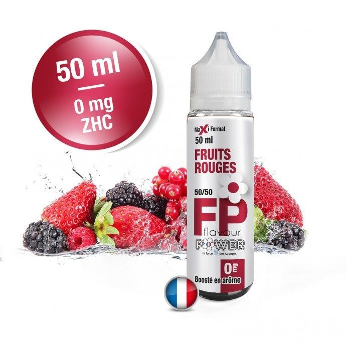 Fruits Rouges 50ml Flavour Power - Smok-Eure - Spécialiste de la vape