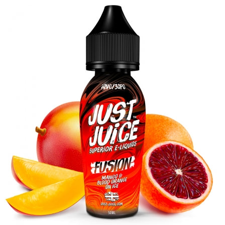Mango Blood Orange On Ice Fusion 50ml Just Juice